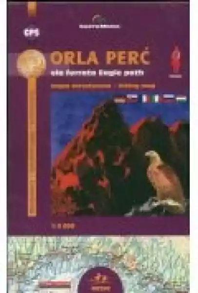 Orla Perć Via Ferrata Eagle Path. Mapa Turystyczna 1:5 000