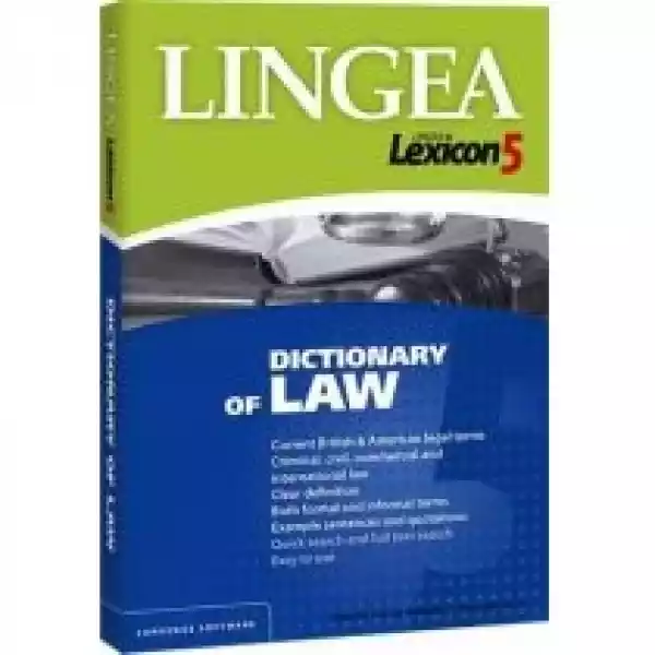  Lingea Lexicon 5. Dictionary Of Law 
