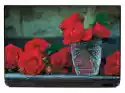 Naklejka Na Laptopa Róże W Wazonie P339