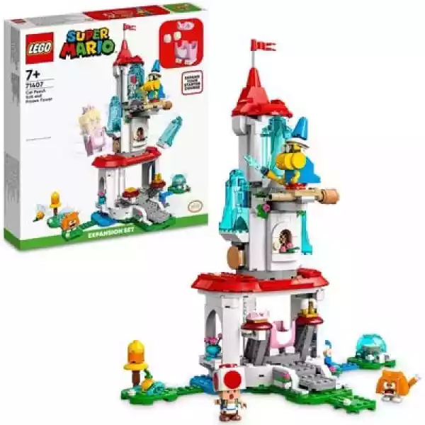 Lego Super Mario Cat Peach I Lodowa Wieża — Zestaw Rozszerzający