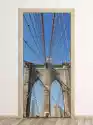 Wally Piekno Dekoracji Fototapeta Na Drzwi Most New York P42