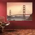 Wally Piekno Dekoracji Tablica Magnetyczna Suchościeralna Most Golden Gate 234