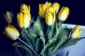 Fototapeta Na Ścianę Żółte Przymglone Tulipany Fp 696