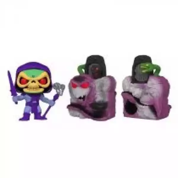  Funko Pop Town: Masters Of The Universe - Skeletor With Snake M