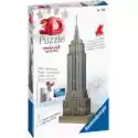 Ravensburger  Puzzle 3D 54 El. Mini Budowle. Empire State Building Ravensburg