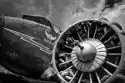 Wally Piekno Dekoracji Obraz Silnik W Skrzydle Samolotu Fp 2372 P