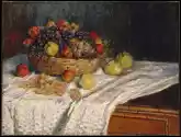 Reprodukcja Apples And Grapes, Claude Monet