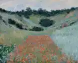 Reprodukcja Poppy Field In A Hollow Near Giverny, Claude Monet