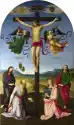 Reprodukcja The Crucified Christ With The Virgin Mary, Saints An