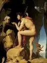 Reprodukcja Oedipus And The Sphinx, Jean Auguste Dominique Ingre