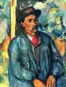 Reprodukcja Man In A Blue Smoc, Paul Cezanne