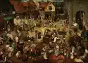 Reprodukcja Wojna Postu Z Karnawałem, Pieter Bruegel