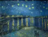 Reprodukcja Starry Night Over The Rhone, Vincent Van Gogh