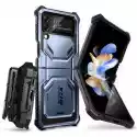 Supcase Etui Supcase Iblsn Armorbox Do Samsung Galaxy Z Flip 4 Niebieski