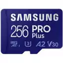 Samsung Karta Pamięci Samsung Pro Plus Microsd 256Gb + Adapter