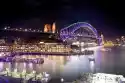 Wally Piekno Dekoracji Fototapeta Na Ścianę Rozświetlony Most Sydney Fp 5618