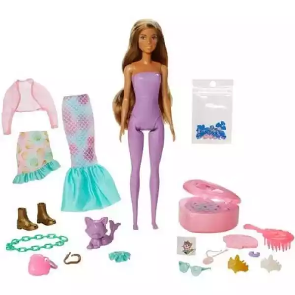 Lalka Barbie Color Reveal Fantazja Syrena Gxv93