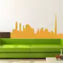 Wally Piekno Dekoracji Szablon Do Malowania Panorama Miasta Skyline 2279