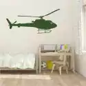 Wally Piekno Dekoracji Szablon Na Ścianę Helikopter 2302