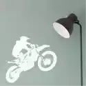 Wally Piekno Dekoracji Szablon Na Ścianę Motocyklista 2319