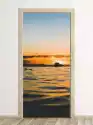 Wally Piekno Dekoracji Fototapeta Na Drzwi Zachód Śłońca Nad Morzem Fp 3490