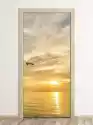 Wally Piekno Dekoracji Fototapeta Na Drzwi Zachód Słońca Nad Morzem Fp 6198