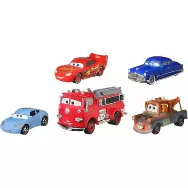 Samochód Mattel Disney Pixar Cars Hfn81 (5 Szt.)