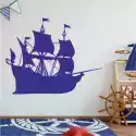 Naklejka Na Ścianę Dla Dzieci Statek Piracki 2278