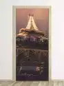Wally Piekno Dekoracji Fototapeta Na Drzwi Fragment Wieży Eiffla Fp 6290