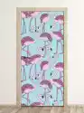 Wally Piekno Dekoracji Fototapeta Naklejka Na Drzwi Flamingi Fp 6315