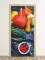 Wally Piekno Dekoracji Fototapeta Naklejka Na Drzwi Warzywa Owoce Fp 6330