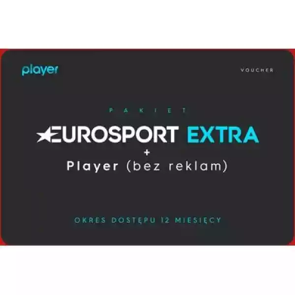 Eurosport Extra + Player (Bez Reklam) 12 Miesięcy