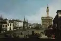 Reprodukcja Piazza Della Signoria In Florence, Canaletto, Bernar