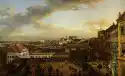 Reprodukcja View Of Warsaw From The Royal Castle, Canaletto, Ber