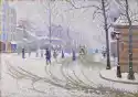Reprodukcja Snow, Boulevard De Clichy, Paris, Paul Signac