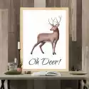 Wally Piekno Dekoracji Plakat Oh Deer 042