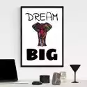 Wally Piekno Dekoracji Plakat Dream Big 154