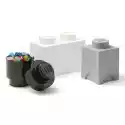 Zestaw Pojemników Na Lego Klocek Multi-Pack 3W1 Wielokolorowy 40
