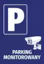 Wally Piekno Dekoracji Naklejka Parking Monitorwany