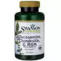 Swanson, Usa Glukozamina & Chondroityna & Msm 250/200/150 - Supl