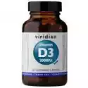Viridian Viridian Witamina D3 2000Iu (Wegan)  - Suplement Diety 60 Kaps.