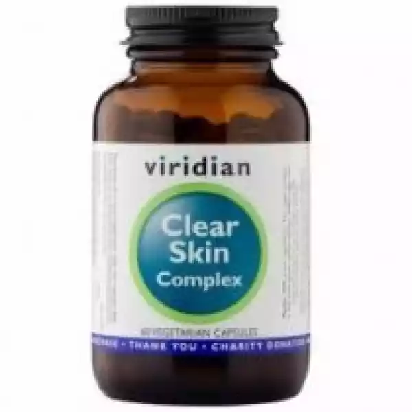 Viridian Clear Skin Complex - Suplement Diety 60 Kaps.