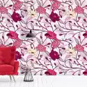 Wally Piekno Dekoracji Tapeta Na Ścianę Floral Kwiaty 0170