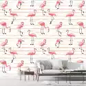 Wally Piekno Dekoracji Tapeta Flamingi 0231