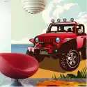 Wally Piekno Dekoracji Tapeta Samochód Terenowy Na Plaży 0319