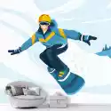 Wally Piekno Dekoracji Tapeta Dla Młodzieży Snowboard 0320
