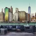 Wally Piekno Dekoracji Tapeta Nowy Jork, Panorama Miasta 0345