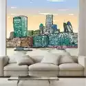 Wally Piekno Dekoracji Tapeta Na Ścianę Tamiza, Panorama Londynu 0371