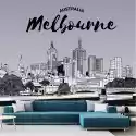 Wally Piekno Dekoracji Tapeta Melbourne, Australia, Panorama Miasta, Ilustracja 0400