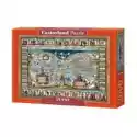 Castorland  Puzzle 2000 El. Mapa Świata Castorland